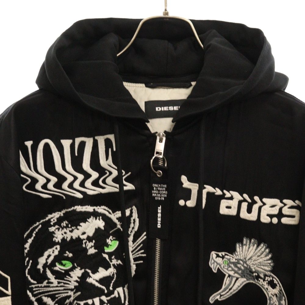 DIESEL (ディーゼル) HOODED SOUVENIR JACKET フーデッド