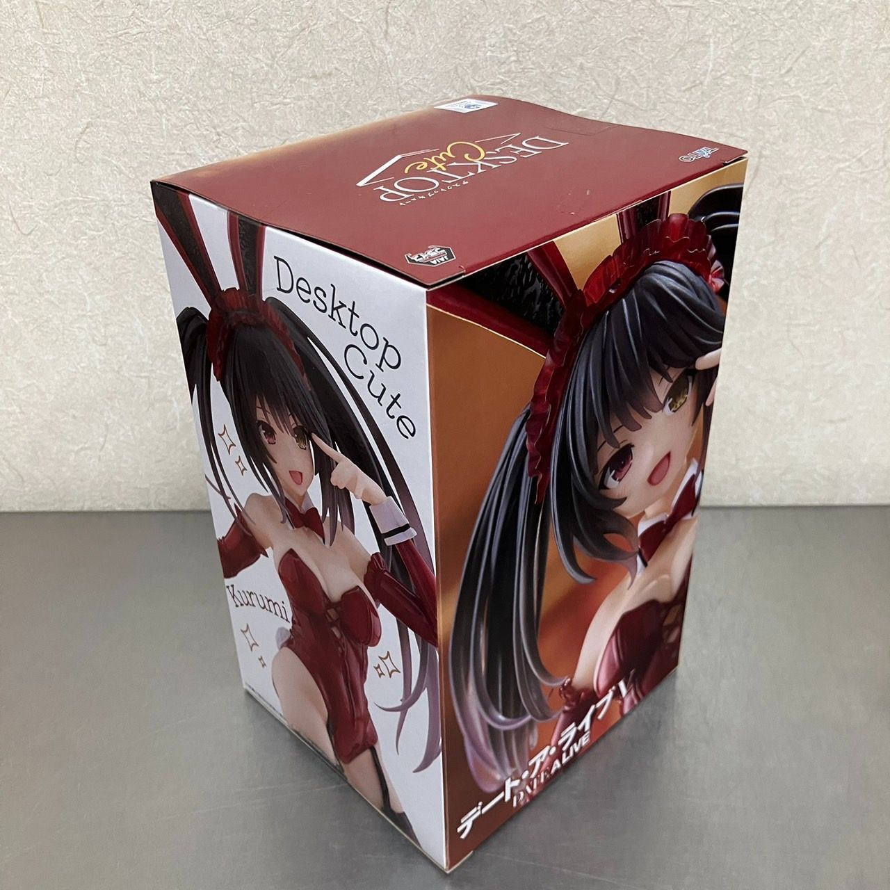 デートアライブ 夜刀神十香 時崎狂三 Desktopフィギュア バニー タイクレ デート・ア・ライブⅤ Desktop Cute フィギュア 夜刀神十香