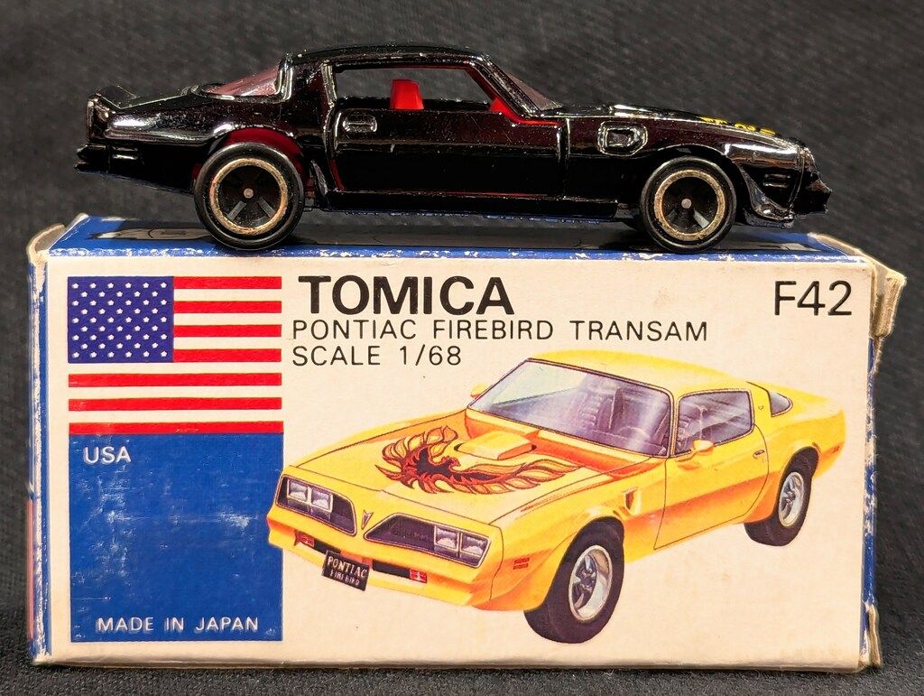 トミカ F42-1-9 ポンティアック ファイヤーバード トランザム