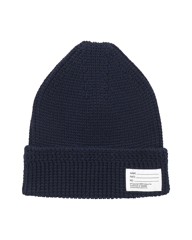 VISVIM KNIT BEANIE (COTTON) ニット帽 0125103003008 - メルカリ