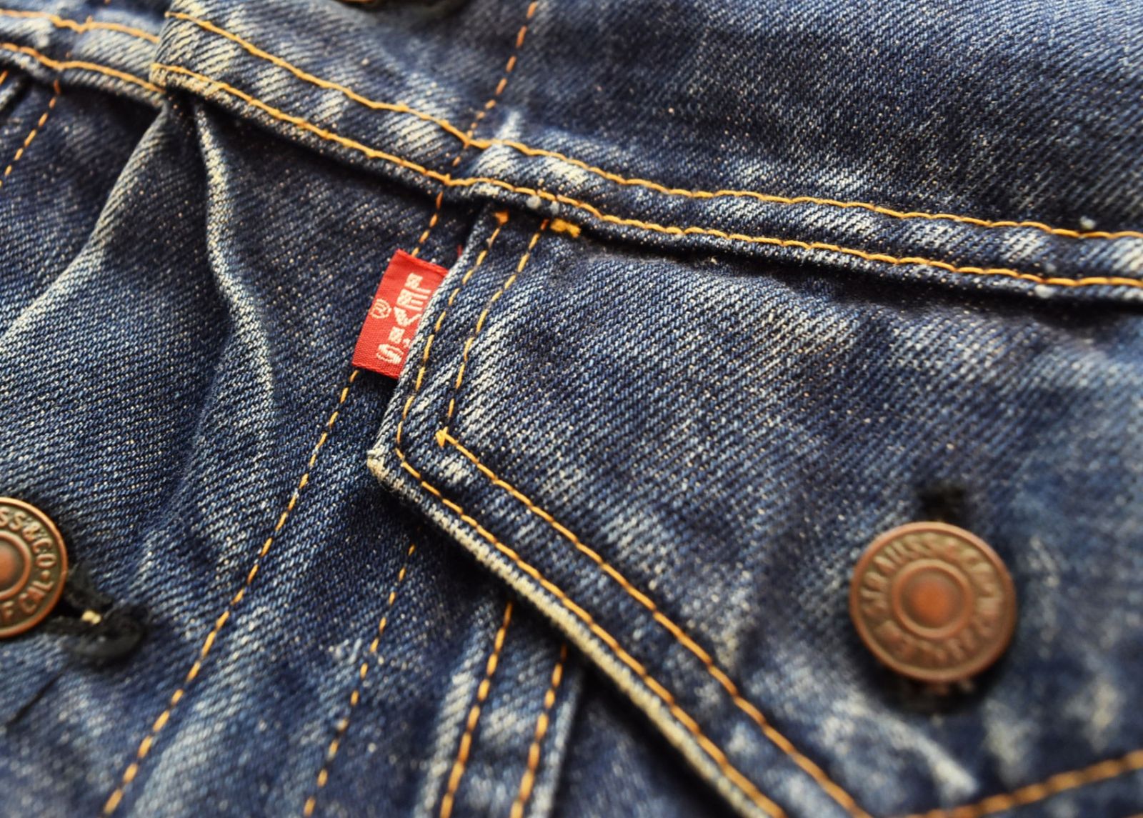 60s〜70s LEVI'S 70505 BIGE ヴィンテージ リーバイス ⑫ 60s LEVI'S