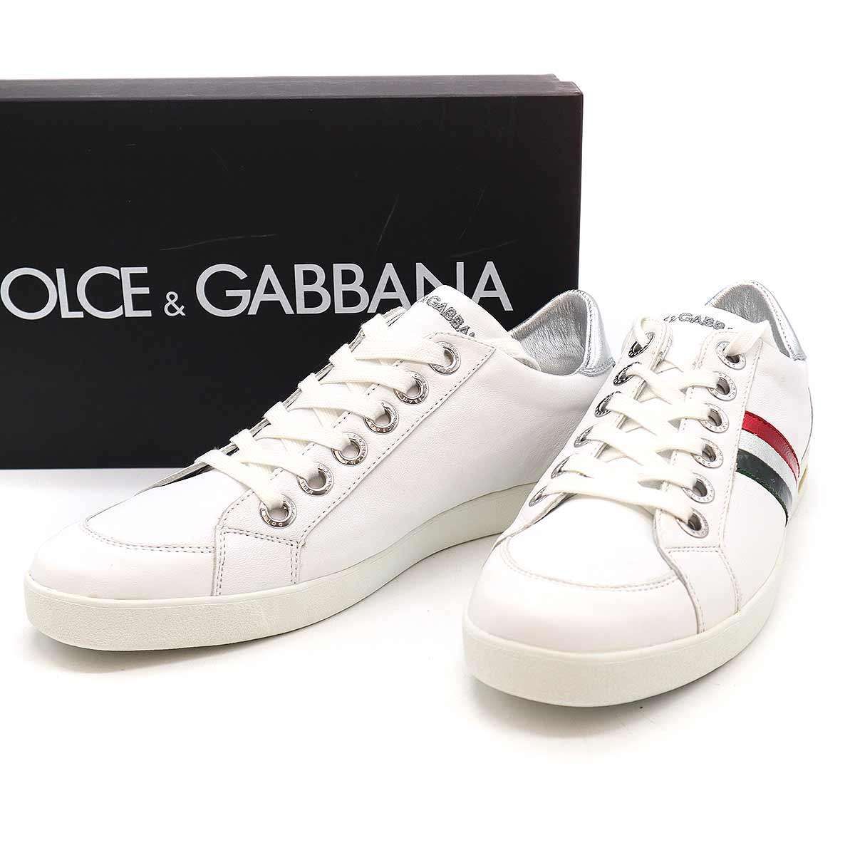DOLCE&GABBANA ドルチェ＆ガッバーナ イタリーラインローカットレザー 