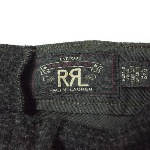 RRL ダブルアールエル REPAIR OFFICERS WOOL TROUSER リメイク