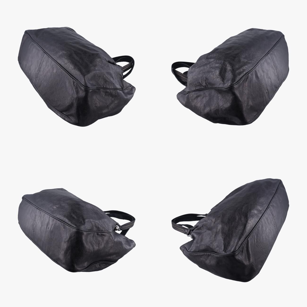 ヴェルサーチ VERSACEメデューサブラックレザー