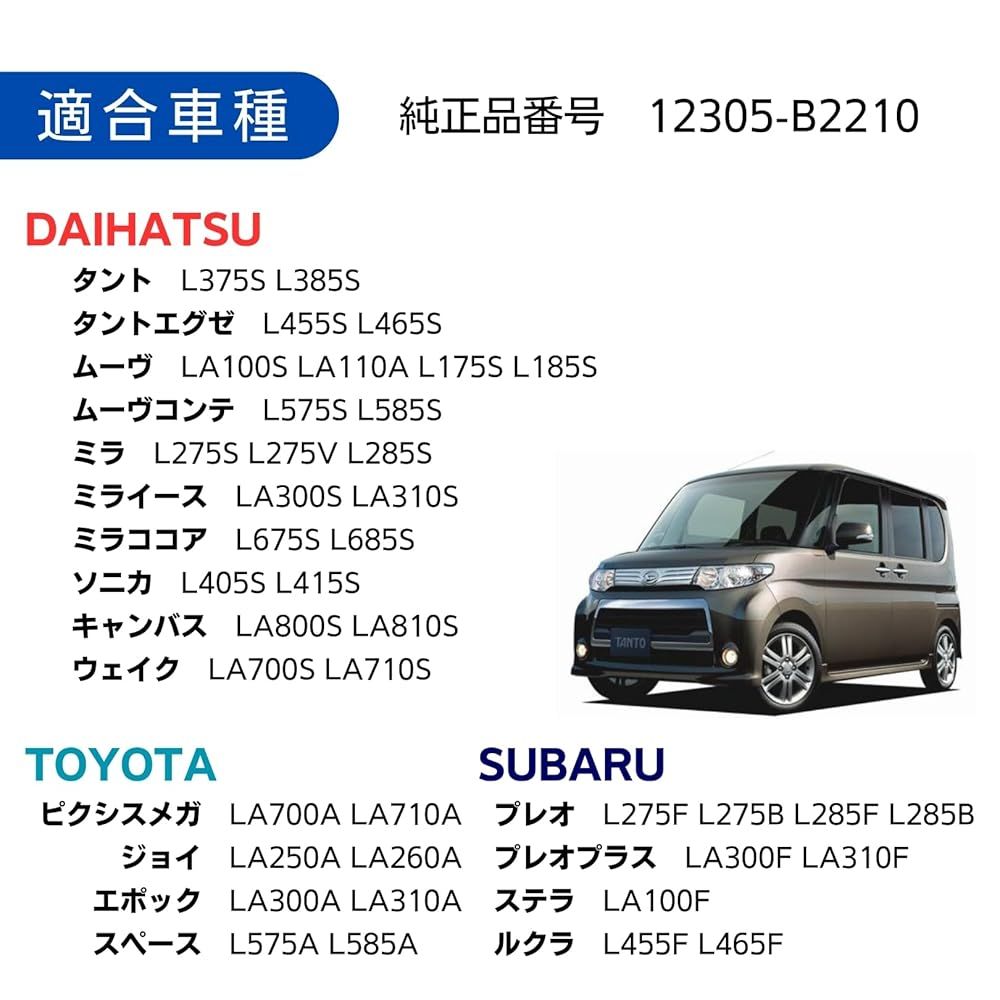 ムーヴ エンジンマウント タント : L175S ミラ タント型式：DBA-L375S