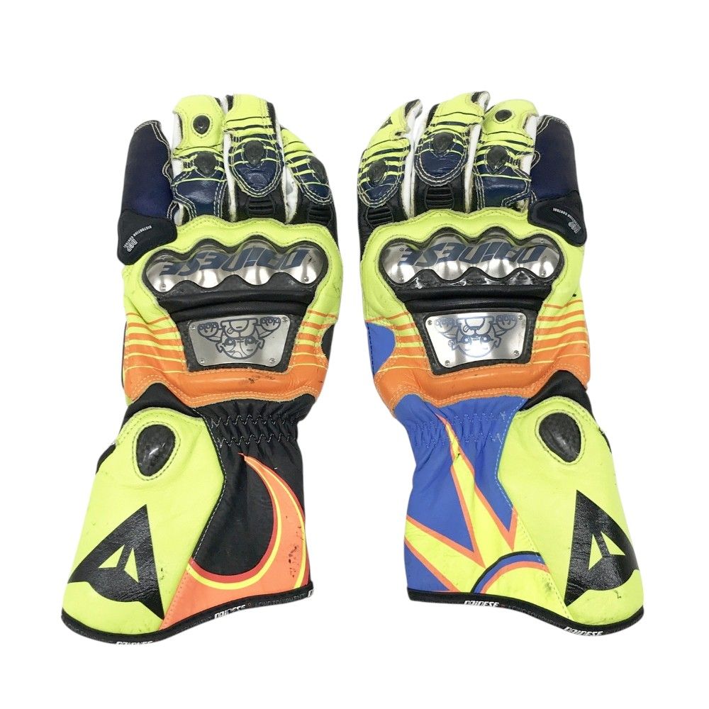 DAINESE ダイネーゼ REPLICA VALENTINO 13 ロッシ グローブ イエロー系 XXL 240101430757