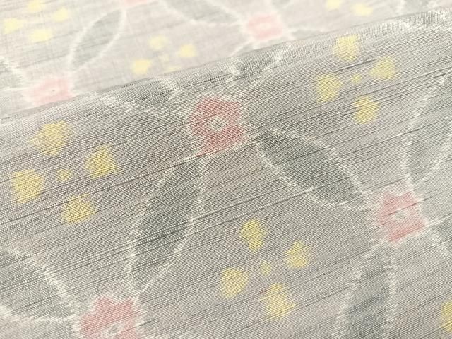 平和屋着物○小千谷紬 七宝花文 正絹 逸品 AAAW1846ph - メルカリ