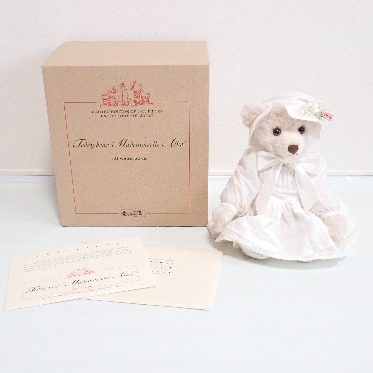 Steiff シュタイフ マドモアゼル アイコ テディベア 32cm 675874 日本