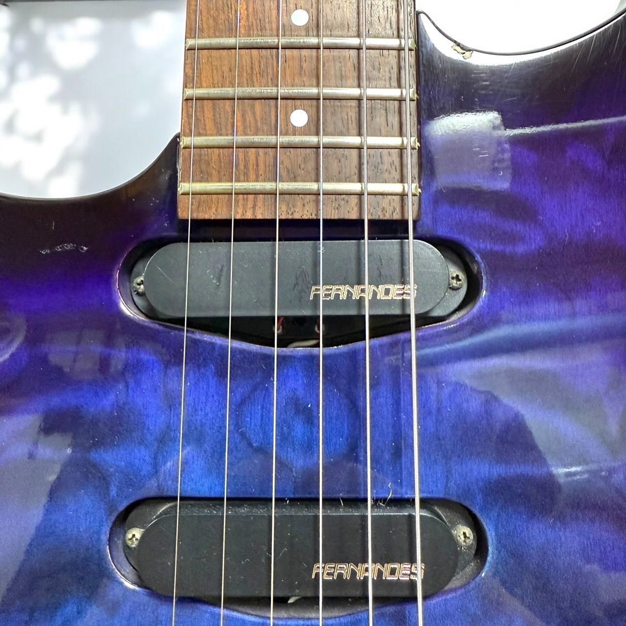 フェルナンデスFGZー420　パープル ☆送料無料 美品 希少カラー FERNANDES フェルナンデス FGZ-420