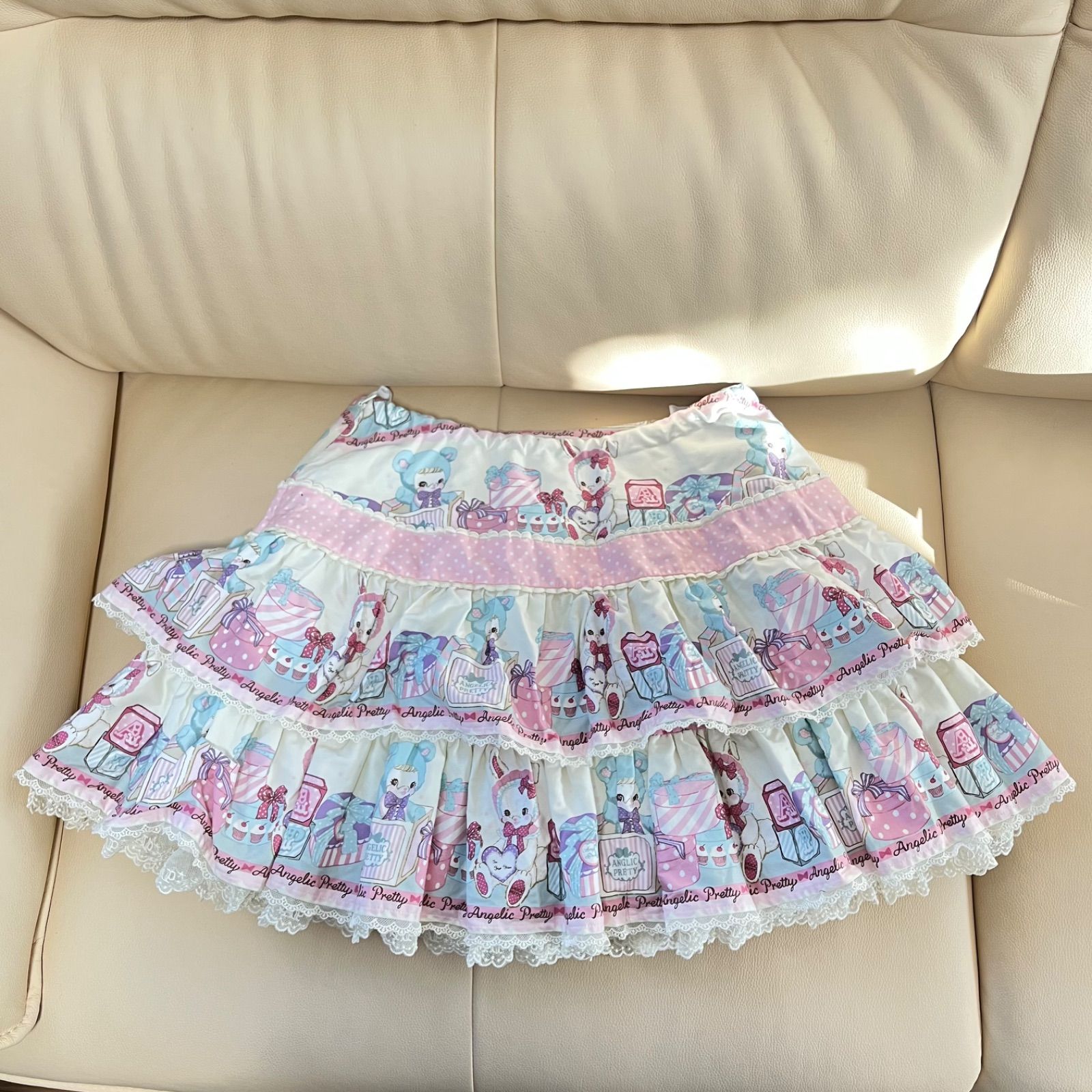 Angelic Pretty アンジェリックプリティ Fancy Box 膝丈スカート ...