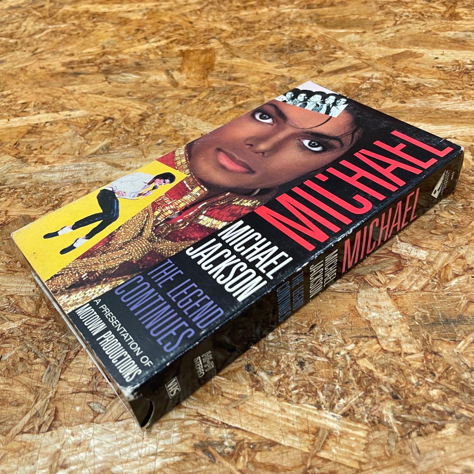 USA 輸入盤 1988年 MICHEAL JACKSON THE LEGEND CONTINUES VHS ビデオ