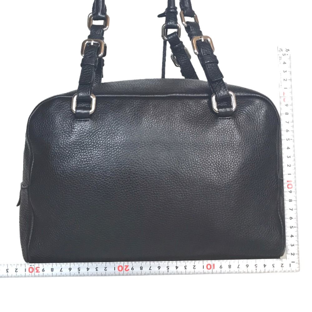 良品】プラダPRADA大きめ肩掛けボストンバッグトートバッグ 鑑定済