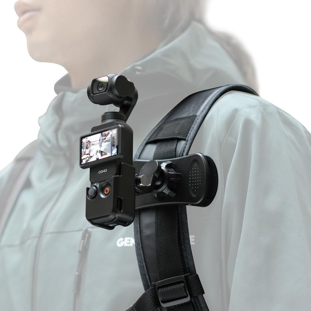 Osmo Pocket 3 Backpack Quick Clip Mount 360 Degree Rotation Backpack ...