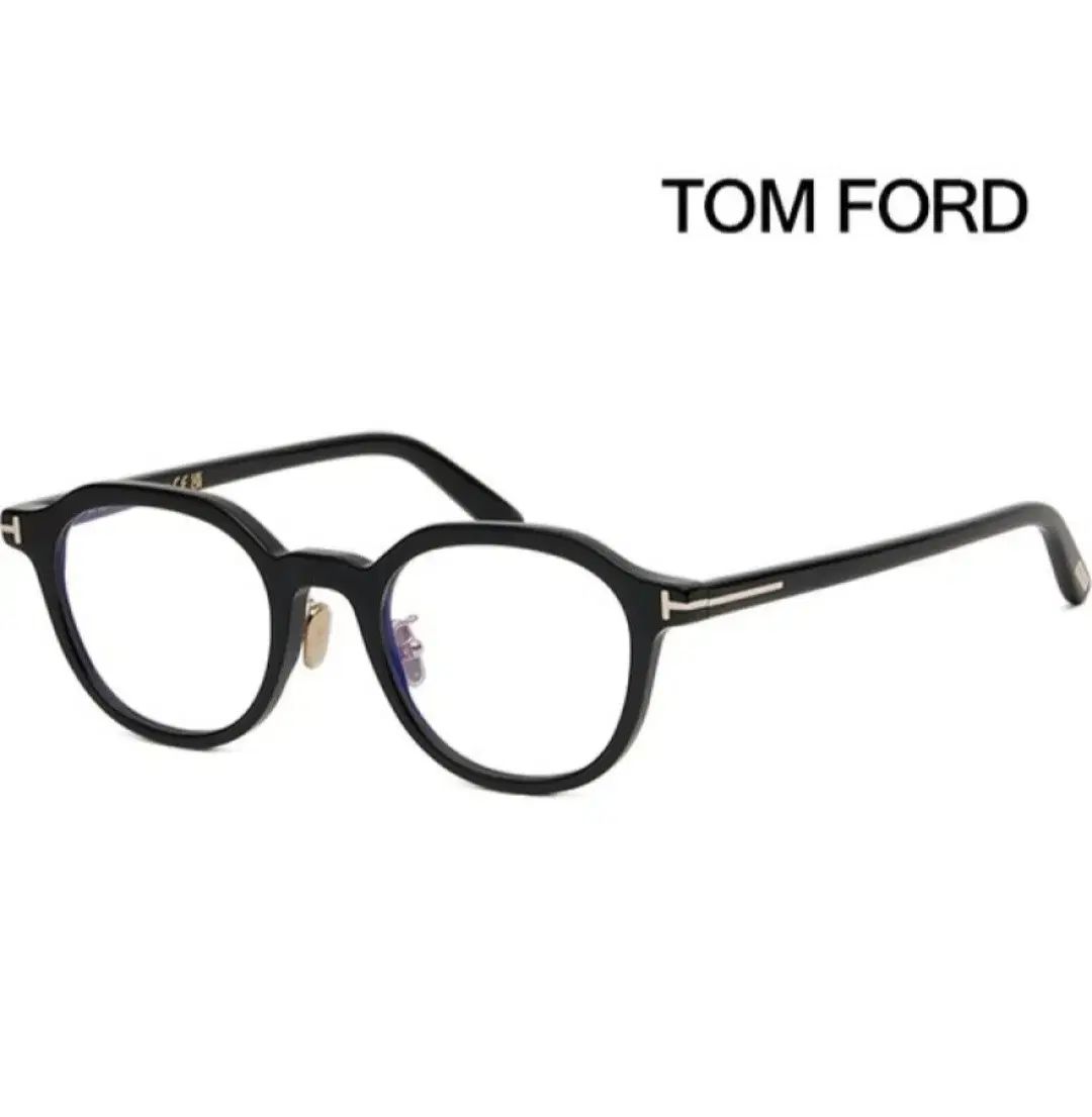 TOM FORD トムフォード FT6011 ブラック メガネフレーム 5回着用 50 30