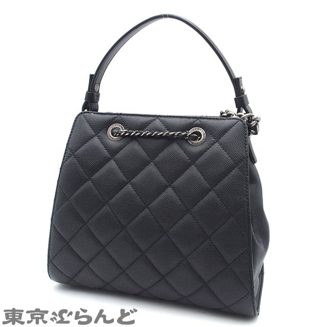 シャネル CHANEL CCバケット チェーンショルダーバッグ 2WAY 