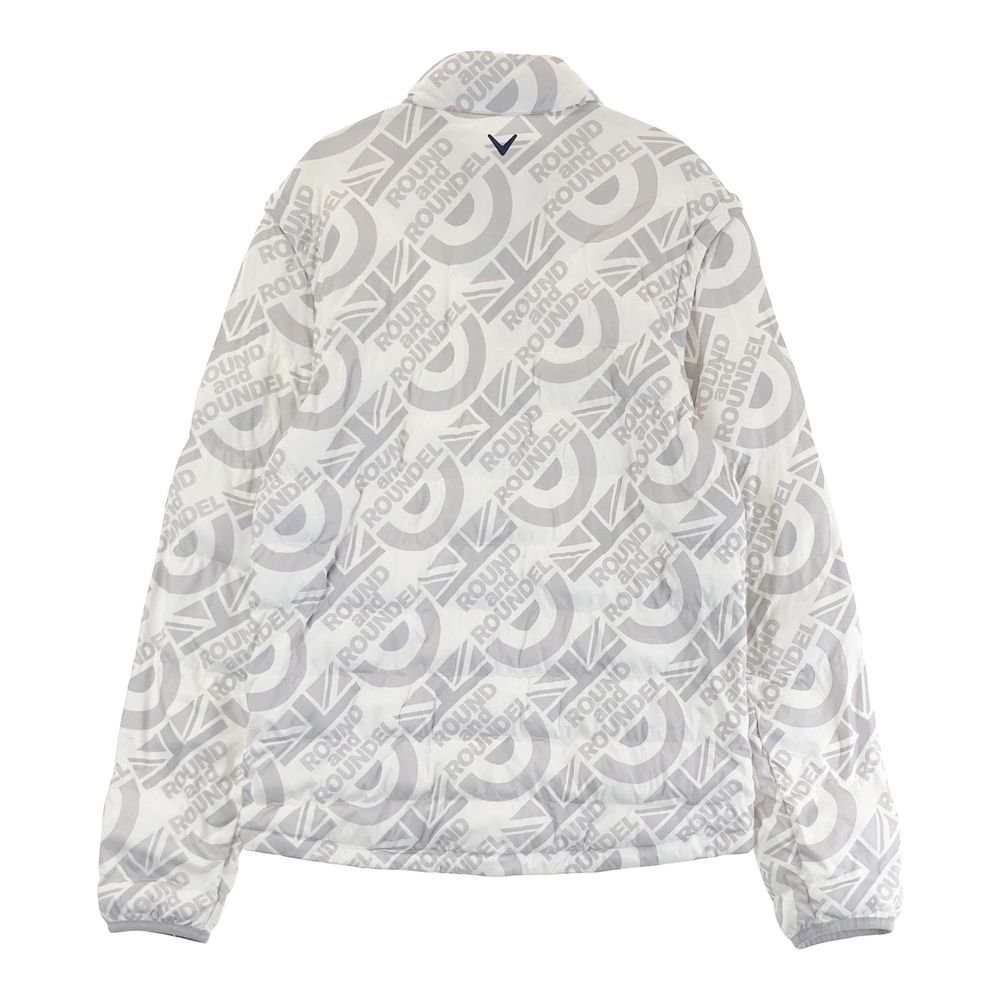 サイズ：M CALLAWAY キャロウェイ 2WAY 中綿 ジップジャケット 総柄