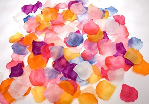 ウエディングランドWEDDINGLAND フラワーシャワー 造花 8色 1000枚 パーティー 小物 ウェディング 結婚式 装飾 花びら ２次会