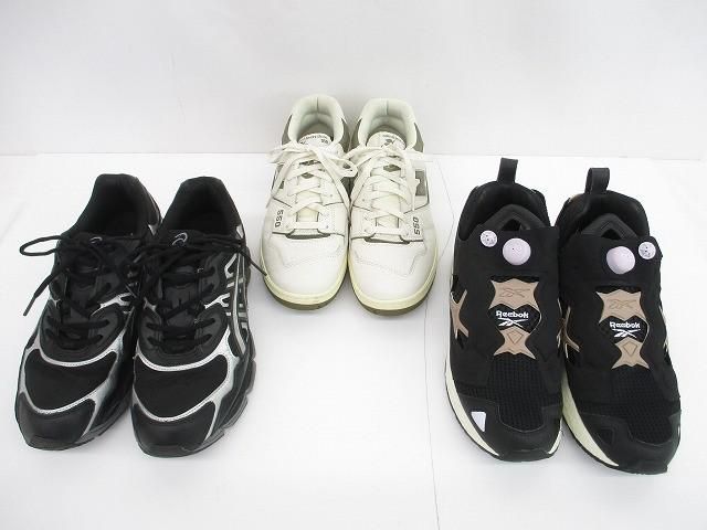 ニューバランス アシックス 他 BB550AD1 F921023 等3点 28.5 29cm メンズ