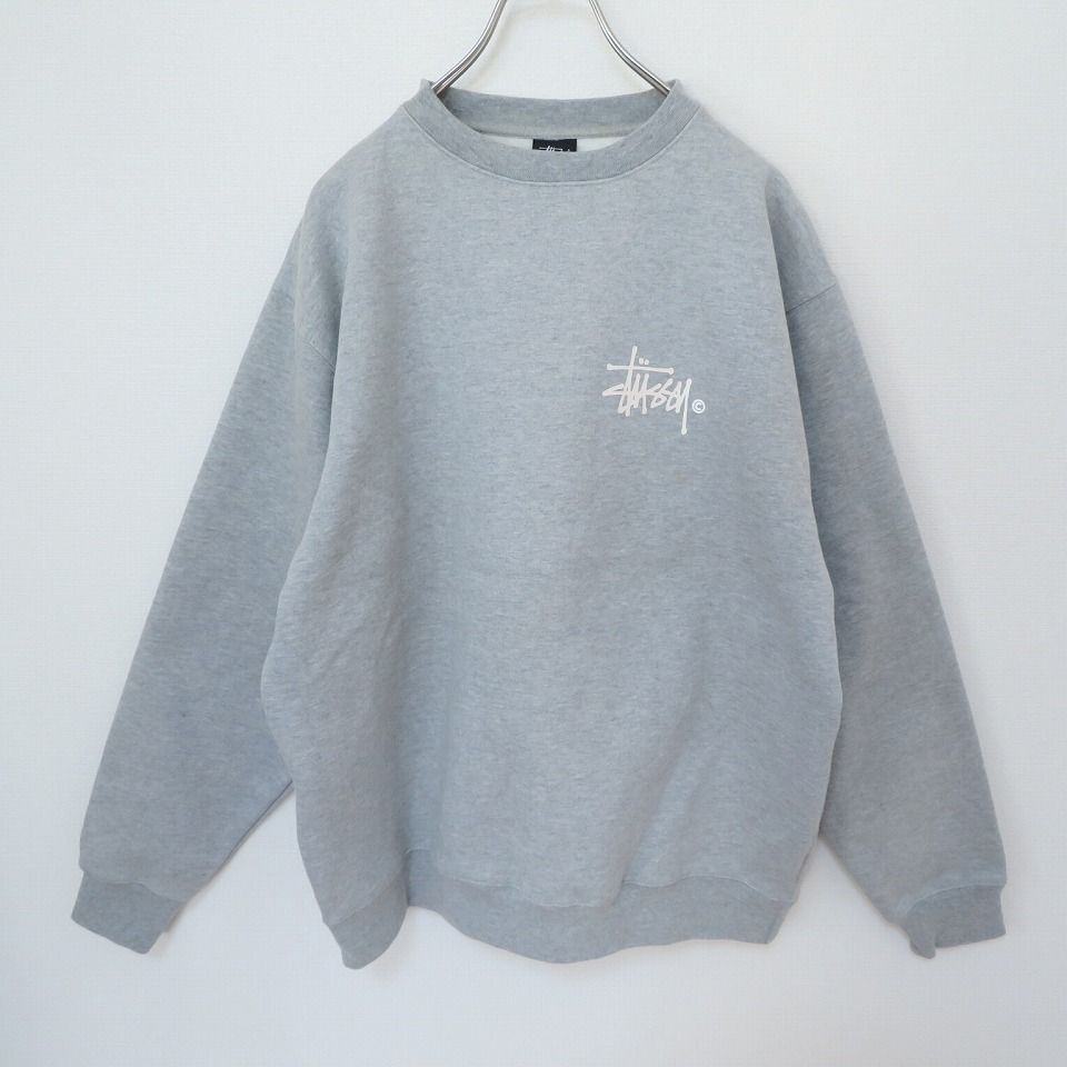 驚きの激安価格 STUSSY ステューシー バックロゴ スウェット トレーナー トレーナー/スウェット