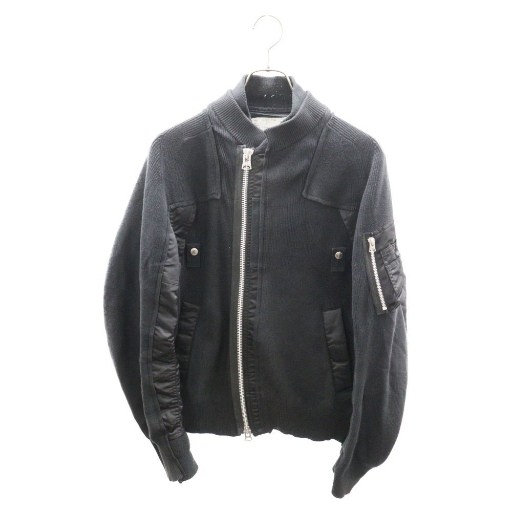 Sacai (サカイ) 22SS Nylon Twill Mix Blouson MA-1 ナイロン ツイル 