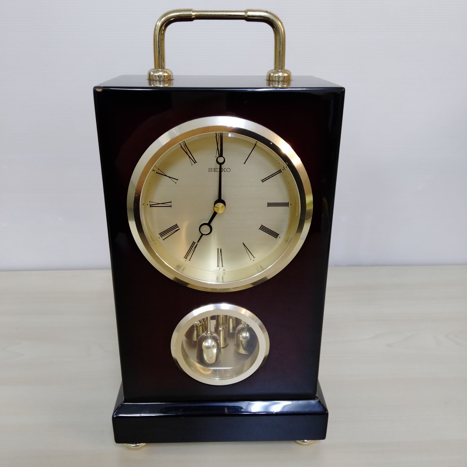 SEIKO DECOR 置き時計 AZ844B 単一 電池式 - メルカリ
