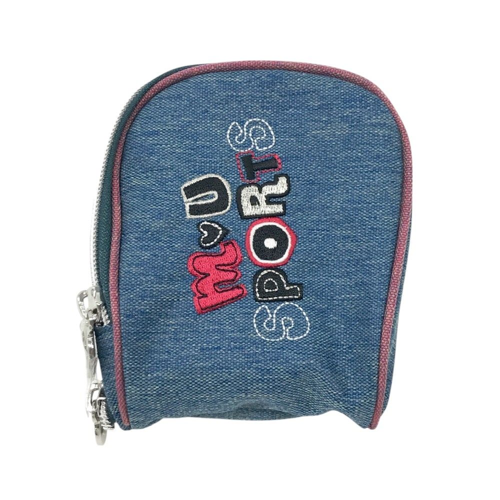 アーモ刺繍 ブルー系