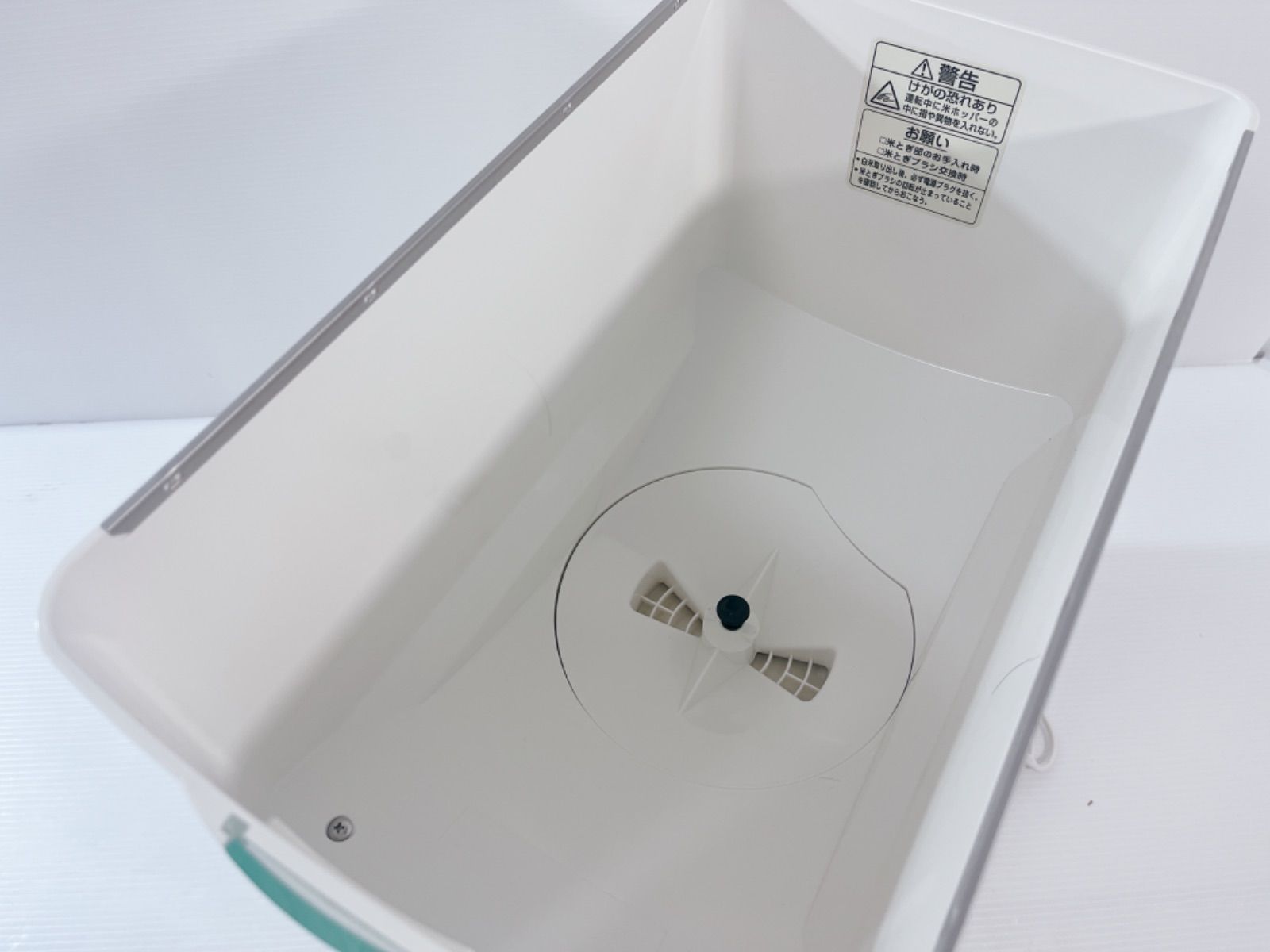 値下げ！【未使用品】ナショナル　遠心力無水米とぎ器　SN-KT12A 12kg米びつ一体型 遠心力無水米とぎ器 SN-KT12A | ジグソー | レビュー