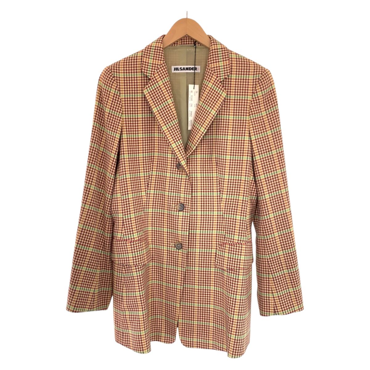 JILSANDER ジルサンダー ウールカシミヤジャケット レディース 38 JILSANDER ジルサンダー ウールカシミヤジャケット レディース 38