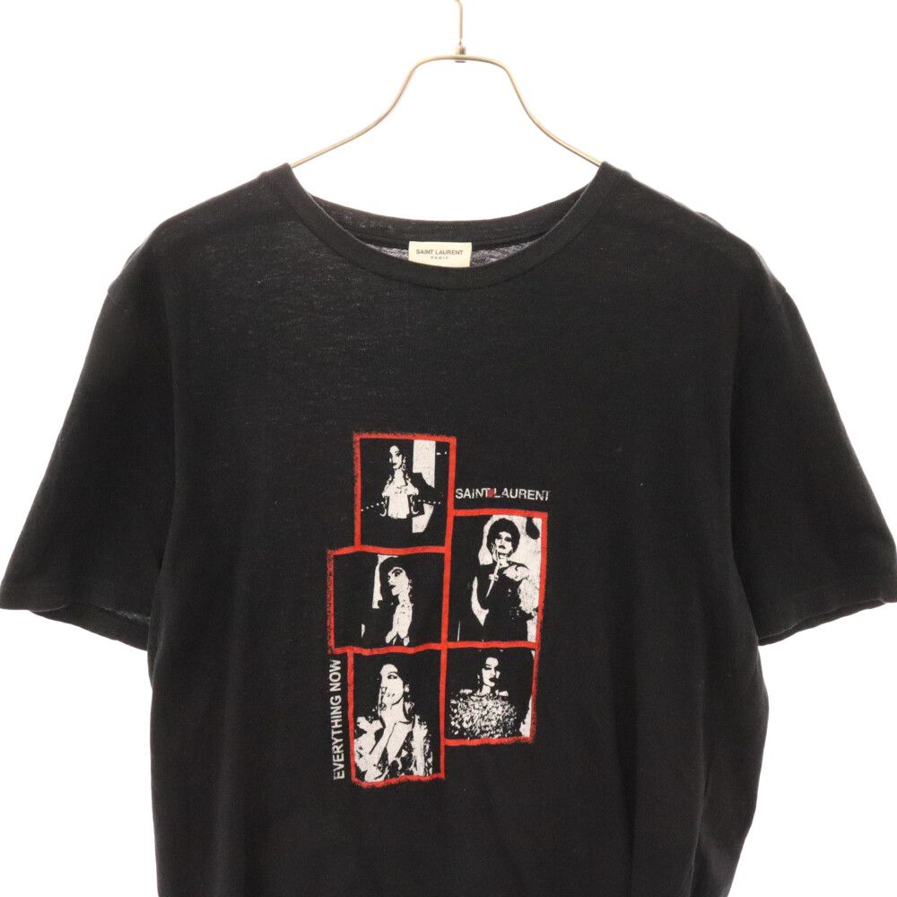SAINT LAURENT PARIS フォトプリント Tシャツ SAINT LAURENT PARIS (サンローランパリ) グラフィックフォトプリント