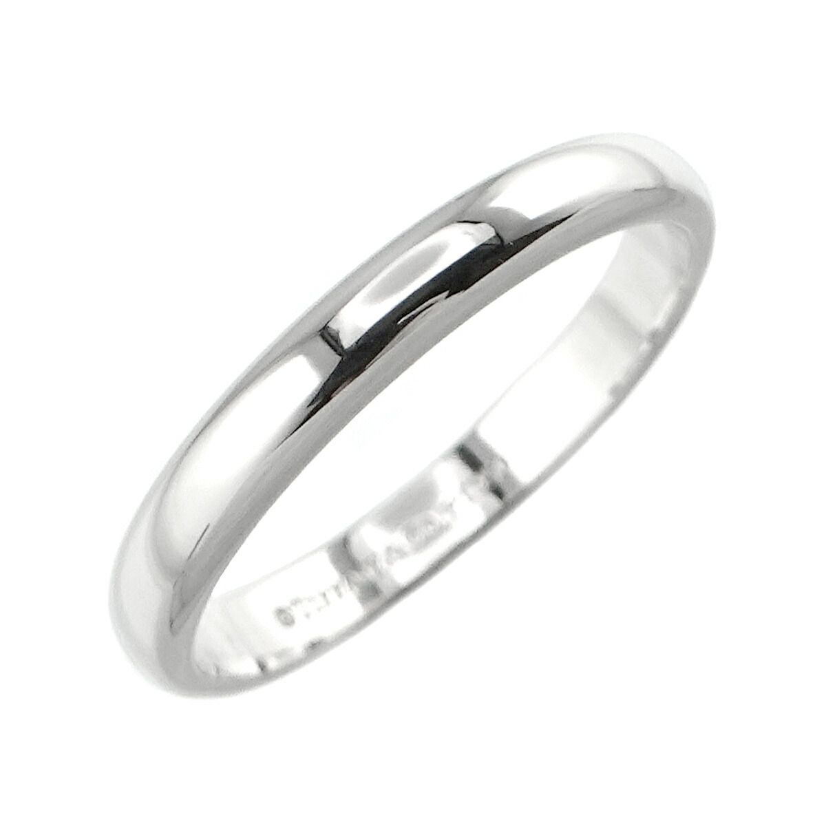 ティファニー TIFFANY&Co. フォーエバー 19号 リング 幅3mm Pt