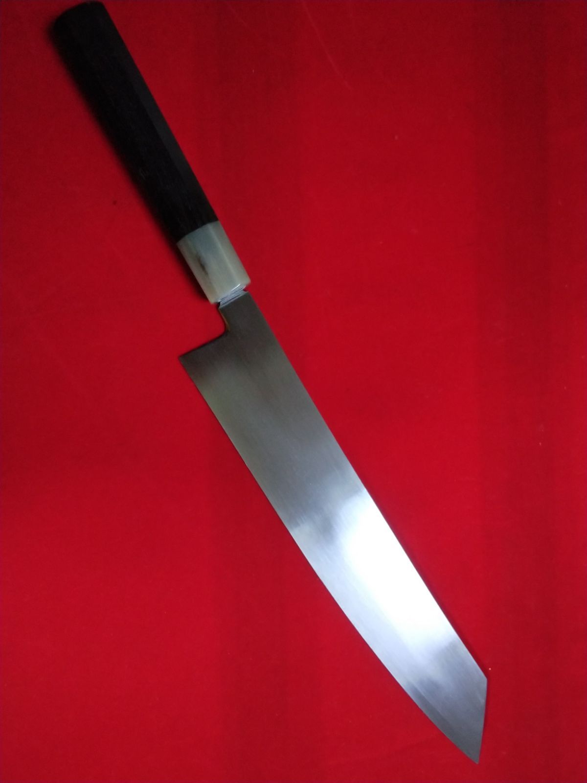 堺 包丁 牛刀 尺一 源金重 日本鋼鍛造牛刀 尺一 Old stock