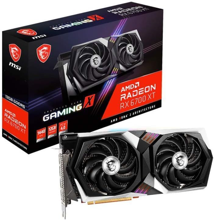 MSI Radeon RX 6700 XT GAMING X 12G グラフィックスボード