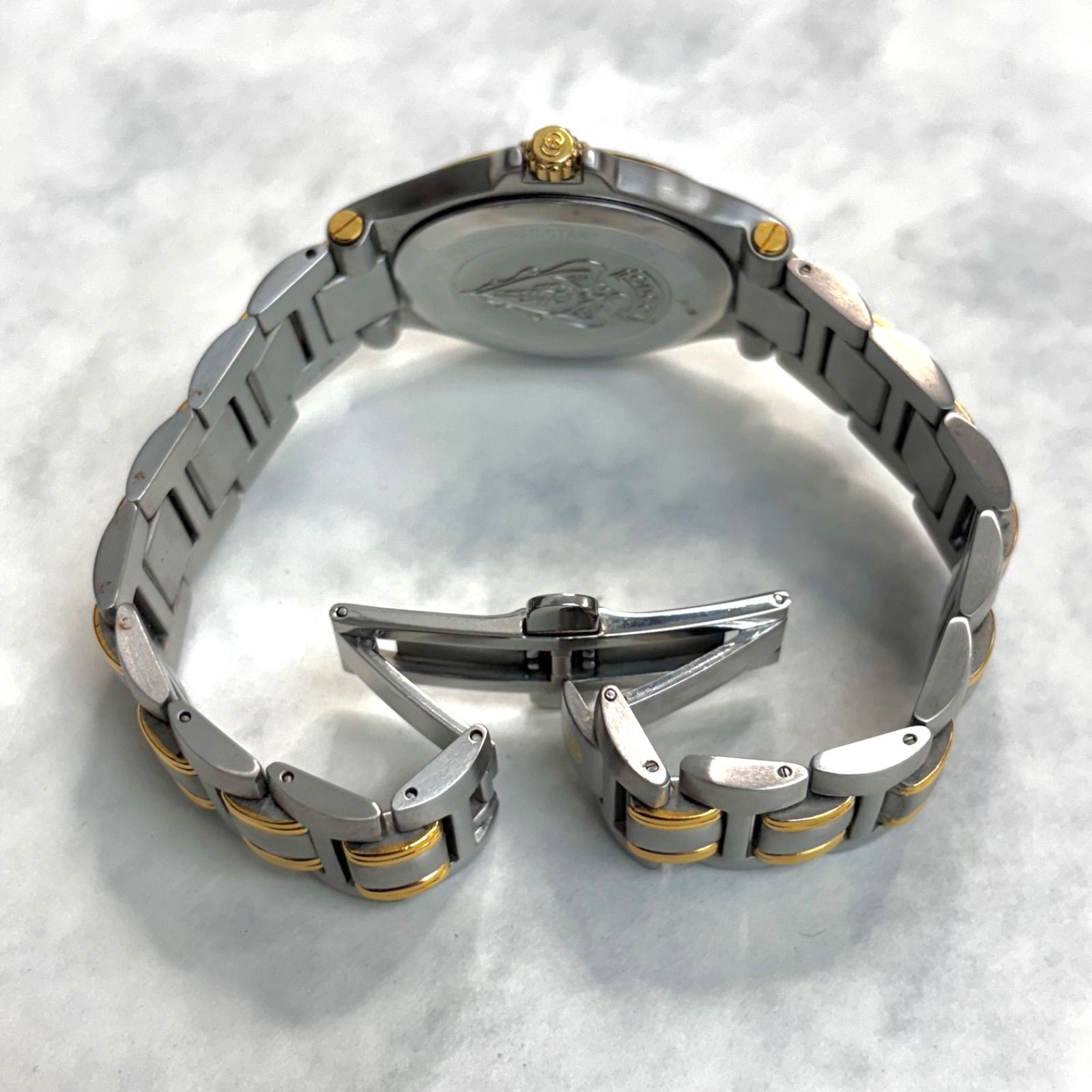 上美品⭐️GUCCI グッチ】 GPコンビモデル 9040M メンズクオーツ腕時計 
