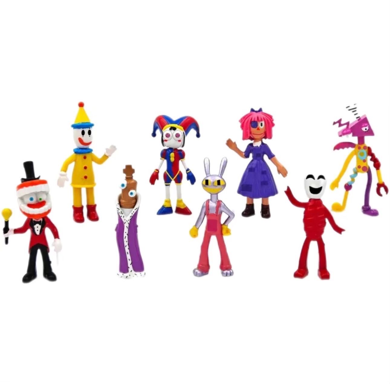 アメイジングデジタルサーカス 最新作フィギュア 8体セット - メルカリ