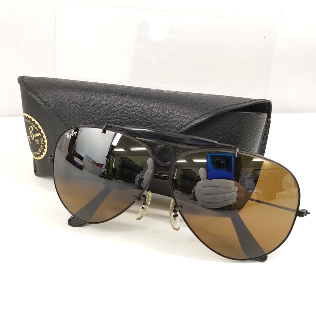 Ray-Ban B 3 A-1 レイバン ディアドロップ型 レンズ サングラス アイウェア 服飾小物 ケース付