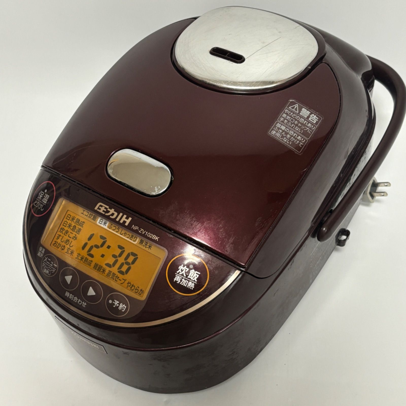 炊飯器 NP-ZV102BK 黒 IH加熱方式 炊飯器 NP-ZV102BK 黒 IH加熱方式 炊飯器 NP-ZV102BK 黒 IH加熱方式