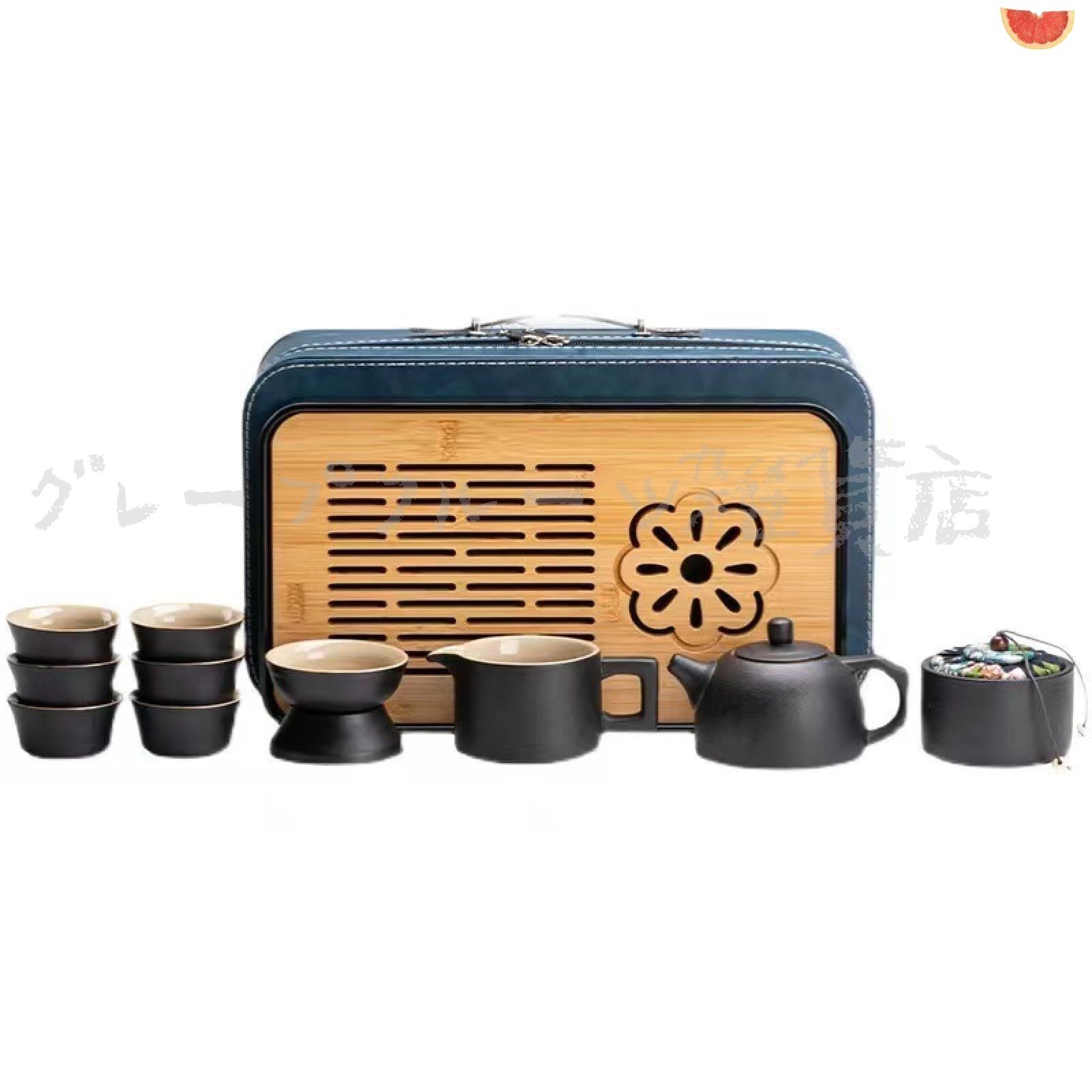 【新品・未使用】清水焼　急須、湯呑み、茶器 #茶器揃い、お茶、日本茶、緑茶 新しい未使用 茶器セット ティーセット 陶器 湯呑み 急須 11個
