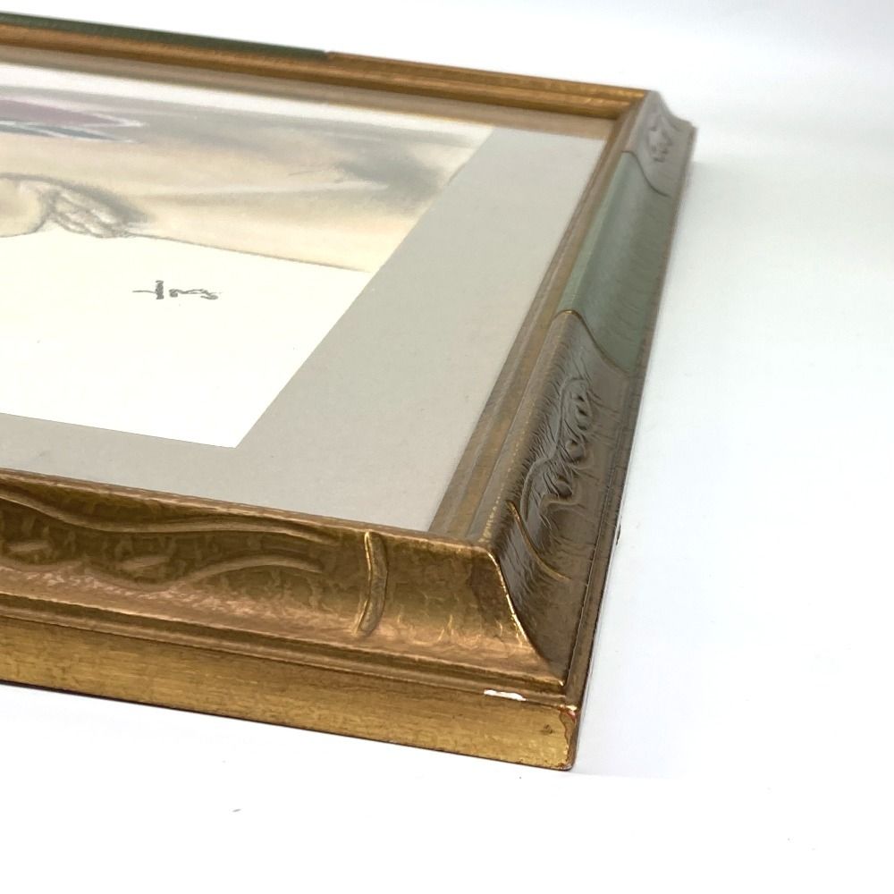 FINE ART 美術品 美術品 高塚 省吾 裸婦画巨匠「スカーフ」 マルチ