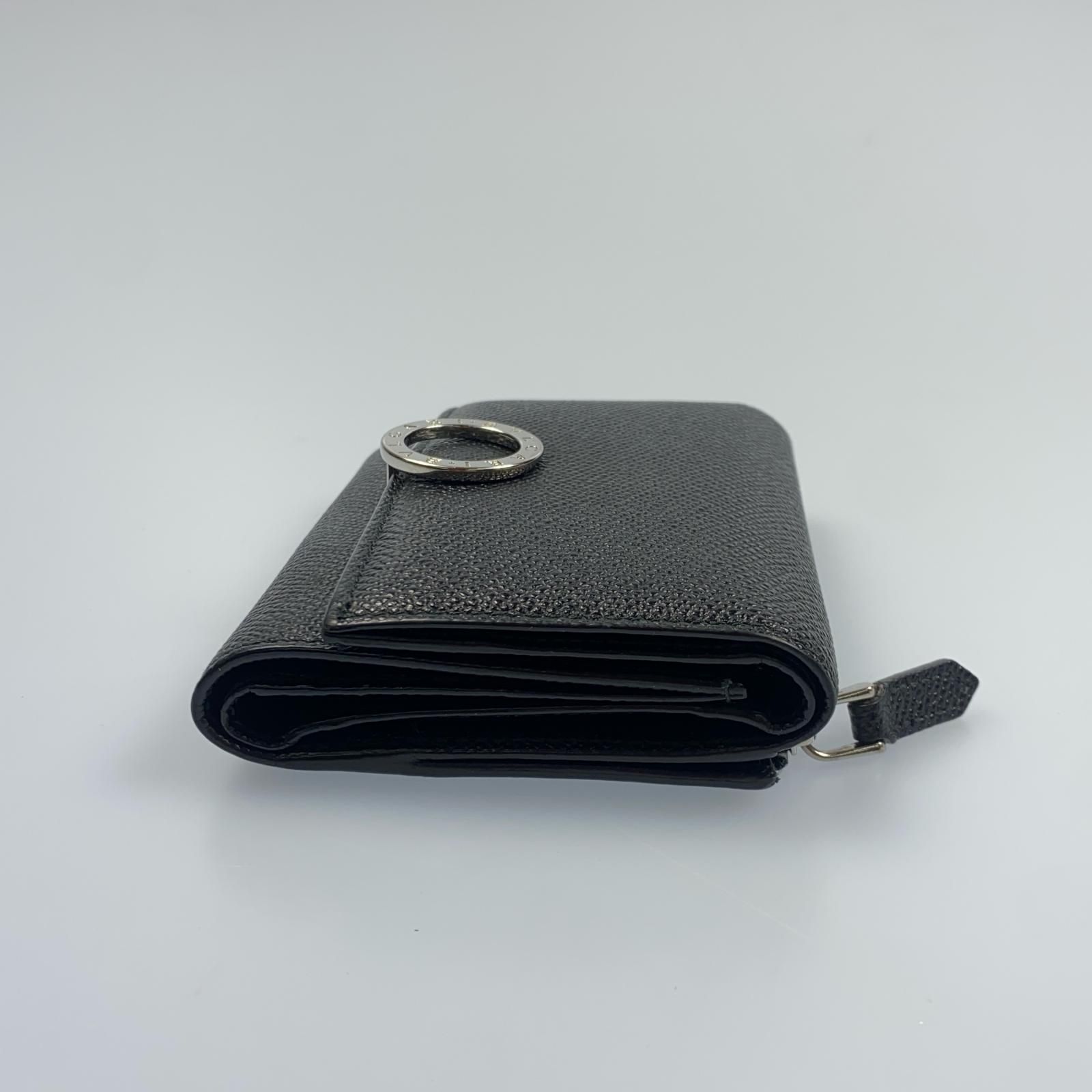 姫路東店】 中古 BVLGARI | ブルガリ 三つ折り財布 ロゴクリップ  