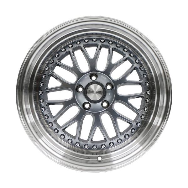 タイヤホイール 4本セット ELEMENT E55 265/35R18 18インチ 10.5