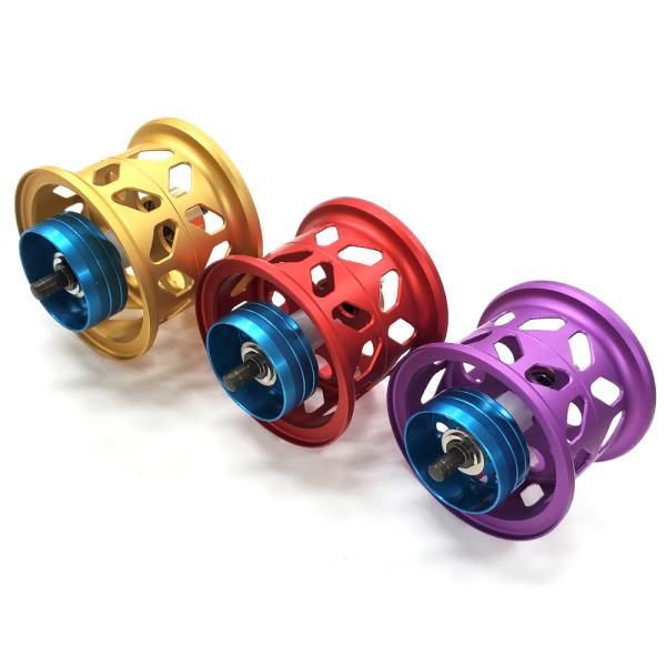 34mm フィネススプール 約10.3g 深溝 レッド スティーズ ジリオン等 34mm フィネススプール 深溝 レッド スティーズ ジリオン リョウガ等