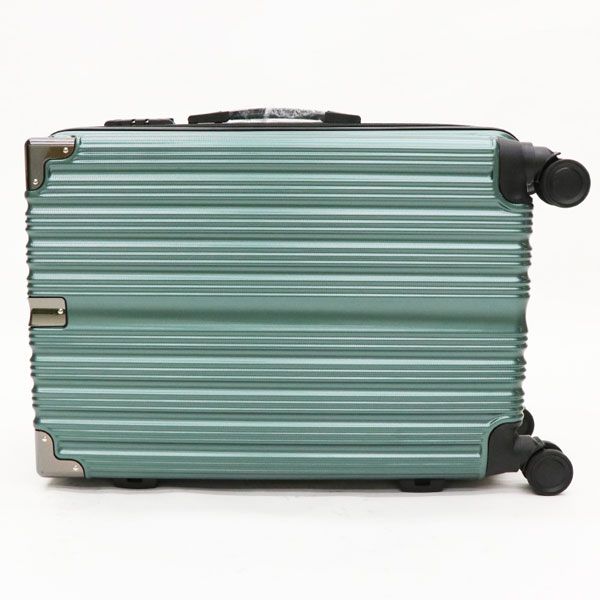 HIRO キャリーケース グリーン Sサイズ 約40L PC＋ABS樹脂製 TSAロック
