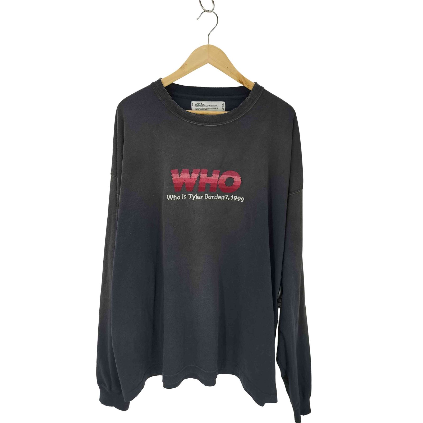ダイリク DAIRIKU 24AW WHO VINTAGE THENE TEE メンズ FREE - メルカリ