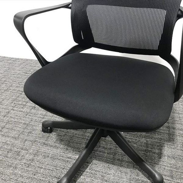 STチェア ヘッドレスト付 オフィスチェア ブラック MARWIL-DEMENAGEMENTS_CH