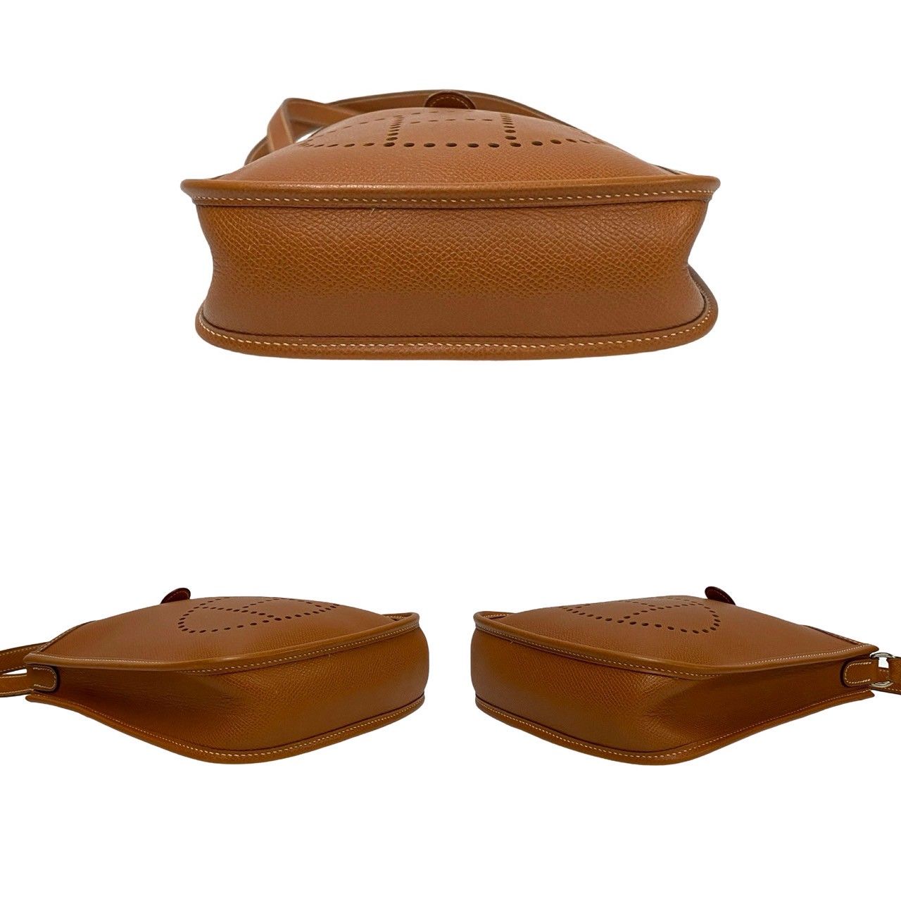 極 美品 HERMES エルメス □H 刻印 エヴリン TPM ヴォーエプソン 