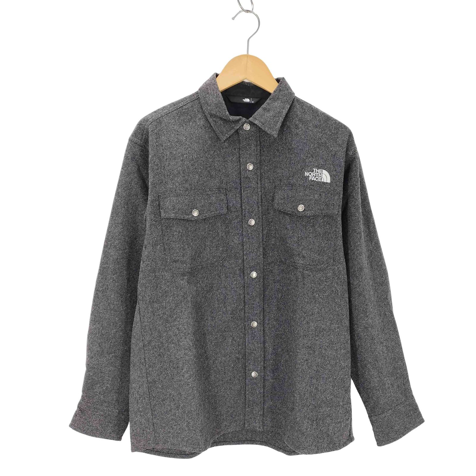 ザノースフェイス THE NORTH FACE ブラッシュウッドウールシャツ Brushwood Wool SHIRT メンズ JPN：S 