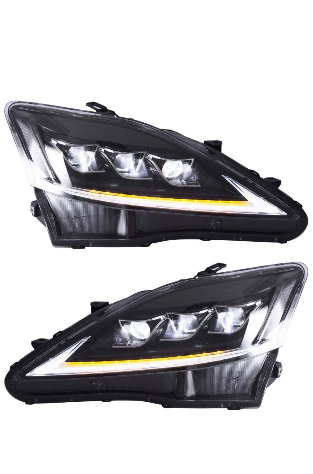 レクサスIS20系流れるウインカーLEDヘッドライト