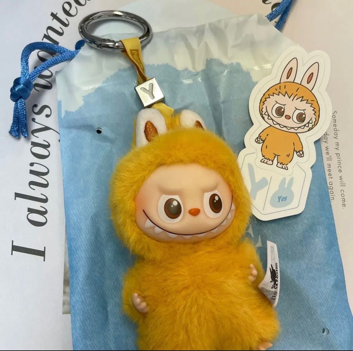 ラブブ PIN FOR LOVE ぬいぐるみ イニシャル Y LABUBU POPMART - メルカリ