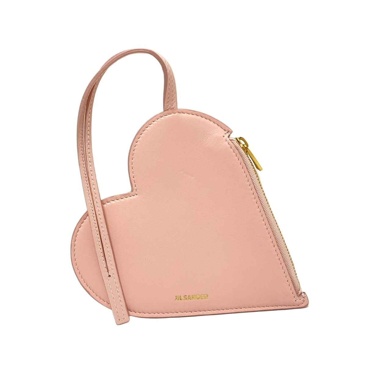 B　　　新品未使用　JIL SANDER ハート型コインケース 話題】Jil Sander ジルサンダー ハート型 レザー 小銭入れ (Jil
