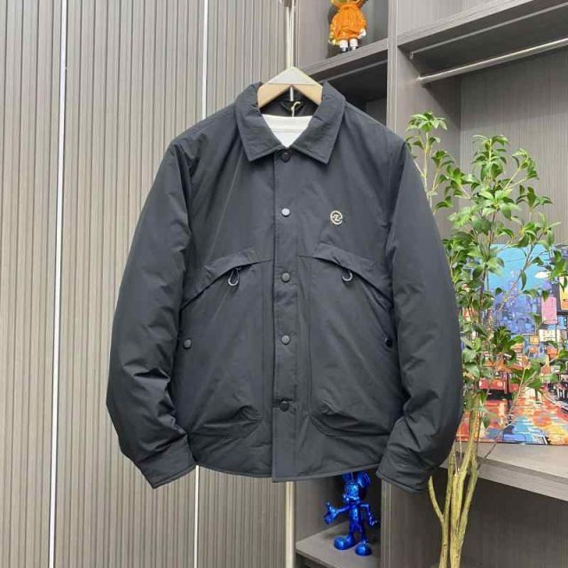 秋冬 コーデ メンズ  服 シンプル ファッション オシャレ 大人 かっこいい 大きいサイズ ストリート 紳士服  薄型 ダウン ジャケット アウター 暖かい カジュアル